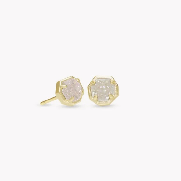Kendra Scott Jewelry Nwt Kendra Scott Nola Gold Stud Earrings In